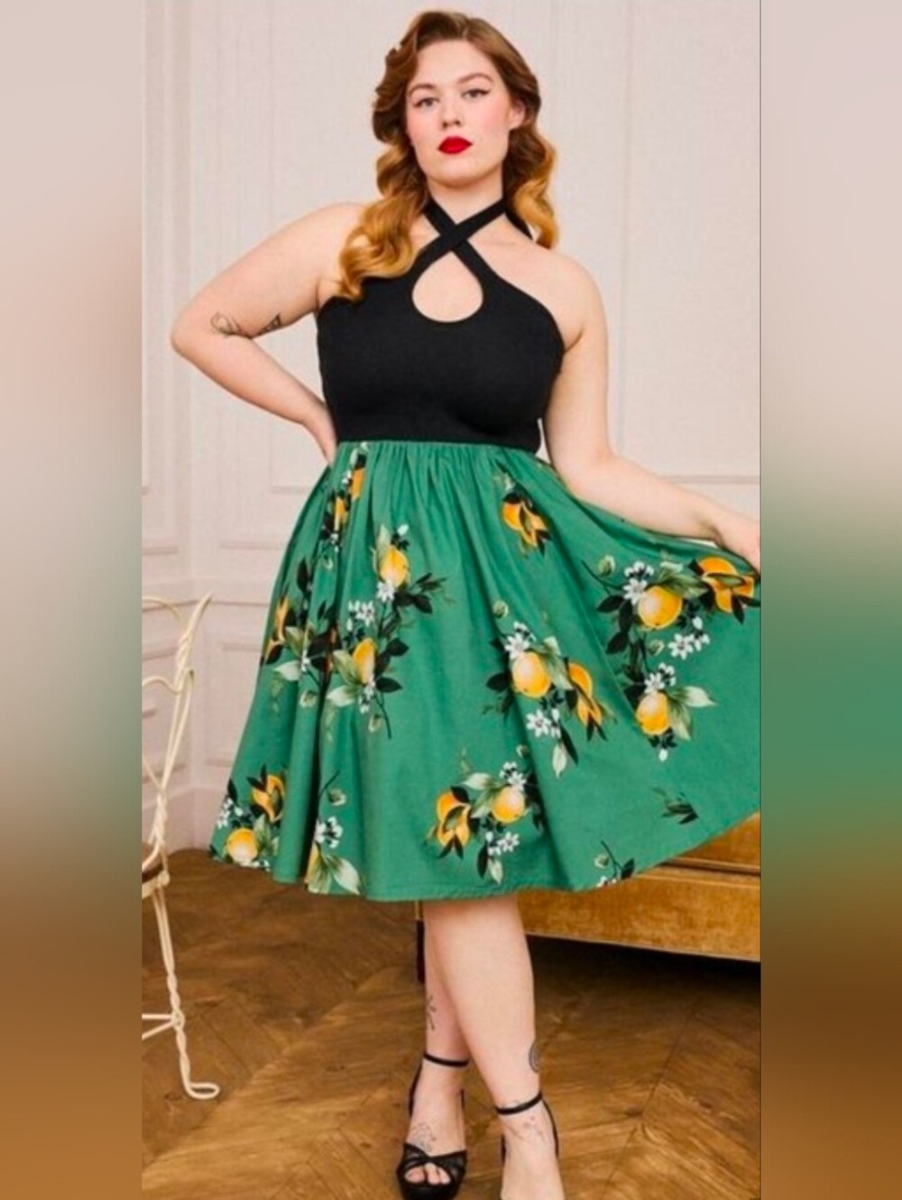 Retro Chic by Torrid Vintage Inspired Skater Dress